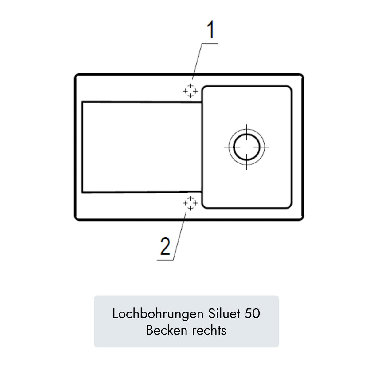 Villeroy & Boch Siluet 50