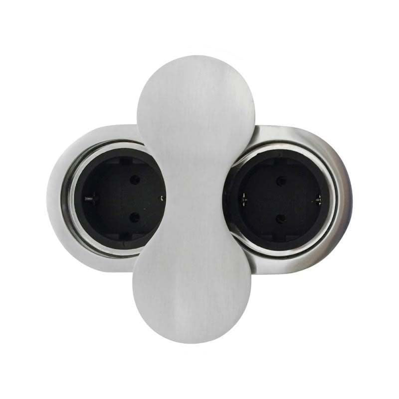 Thebo ST 09 Eight Küchensteckdose Edelstahl