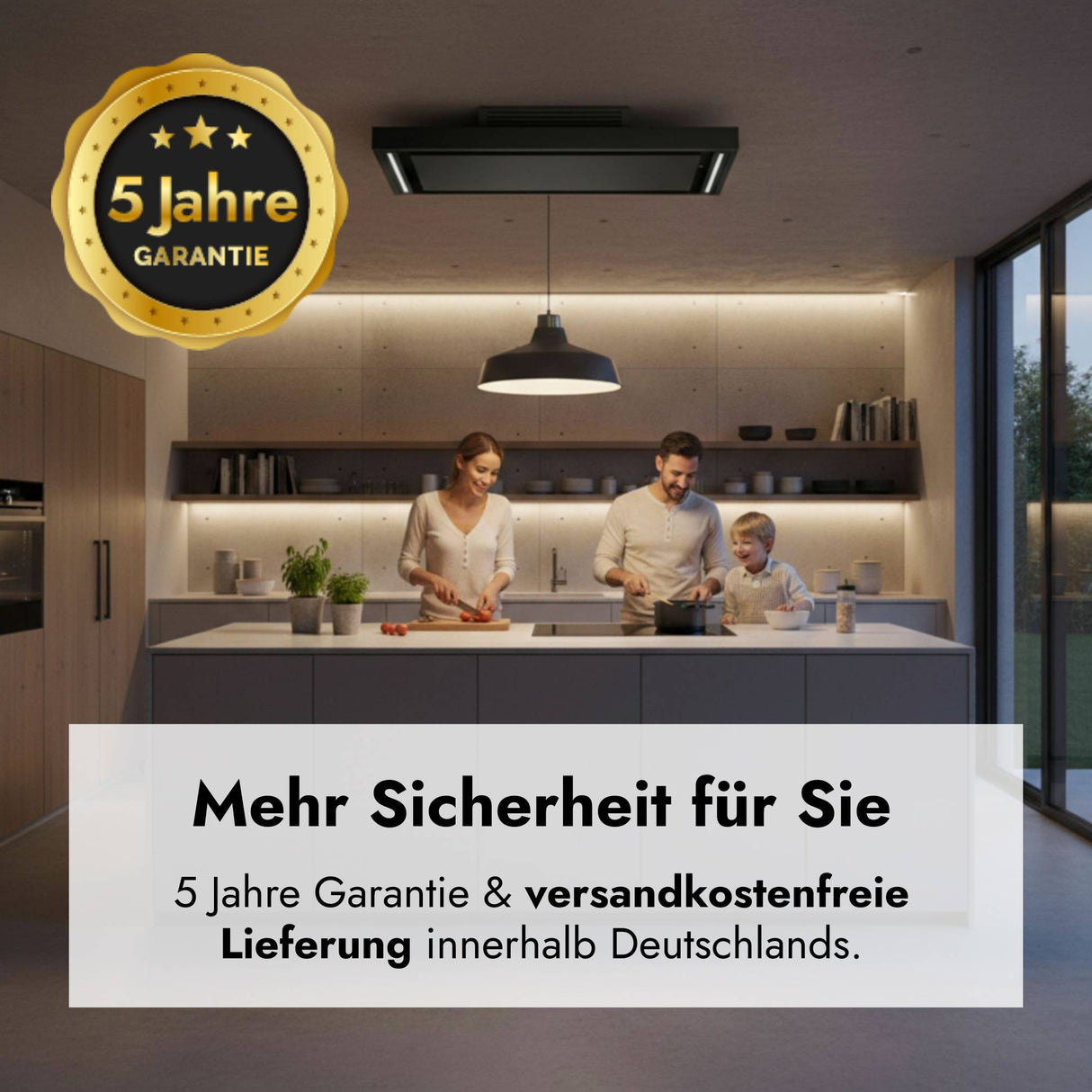 Airforce Silhouette U Easy Fit Deckenlüfter