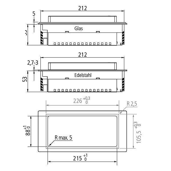 EVOline BackFlip drehbare Steckdose