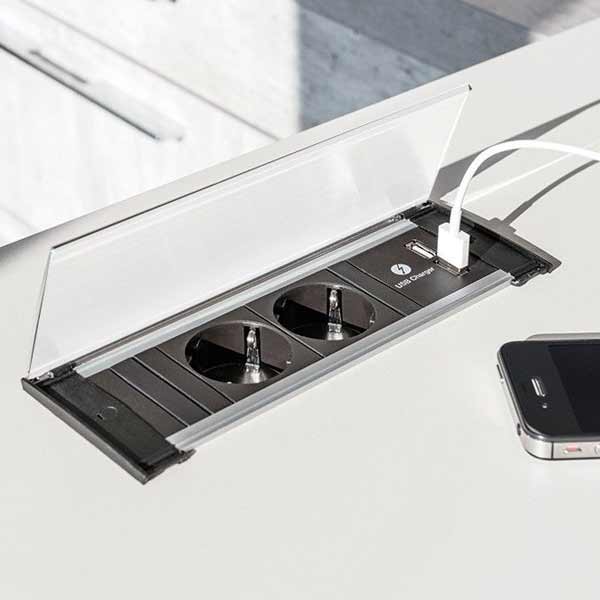 Steckdose Bachmann Kapsa 2-fach und 3-fach