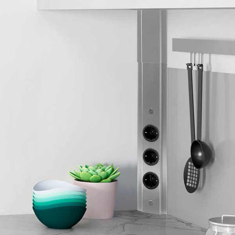 Ecksteckdose für die Küche