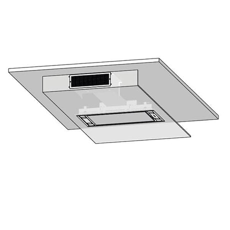 Falmec Umluftbox f. Deckenlüfter Ausgang seitlich