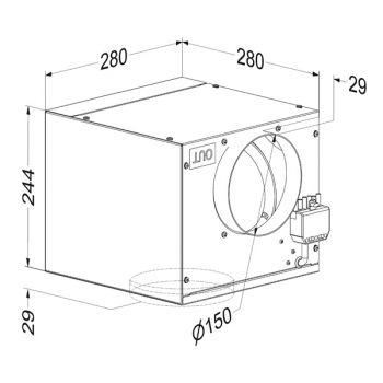Novy CUBIC-Würfelmotor
