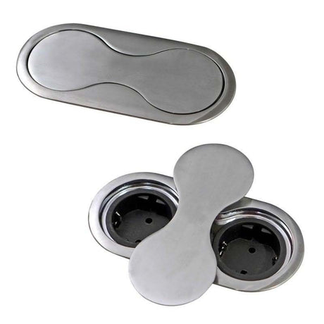 Thebo ST 09 Eight Küchensteckdose Edelstahl