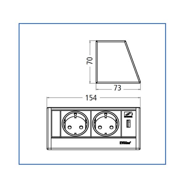 EVOline R-Dock in verschiedenen Varianten