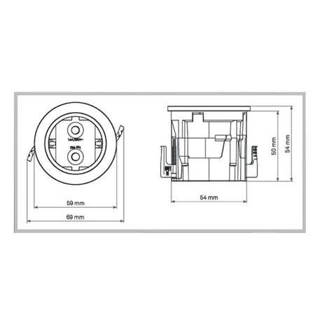 EVOline One 1-fach Steckdose 