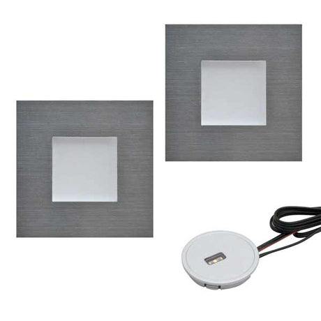 LED-Sockelleuchte Karo Emotion Touch-Dimmer