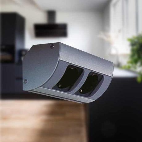 L&S Doppelsteckdose Corner 2-fach Steckdose
