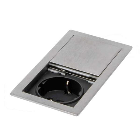 Einbausteckdose VersaHIT Mono aus Polycarbonat