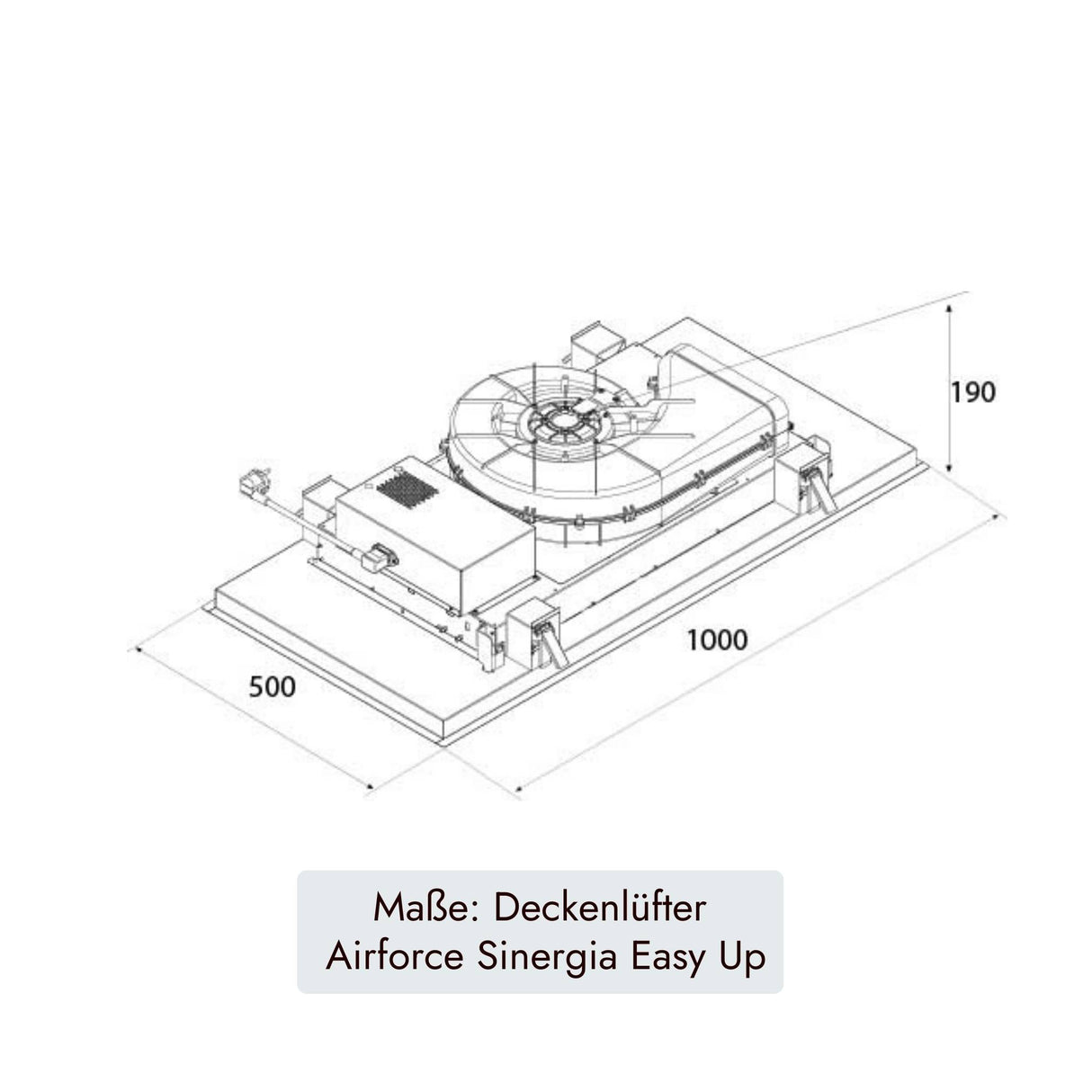 Airforce Sinergia Easy Up – Deckenlüfter