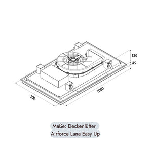 Airforce Lana A Easy Up Deckenlüfter