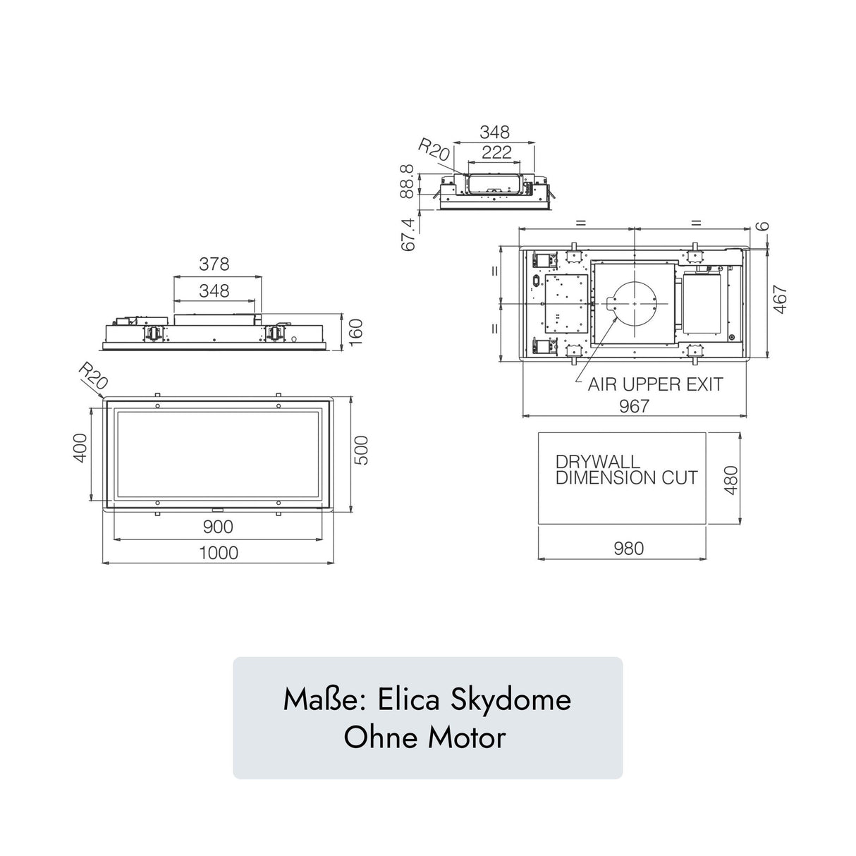 "Elica Skydome Deckenlüfter" von Elica (Bild 10).  /  /