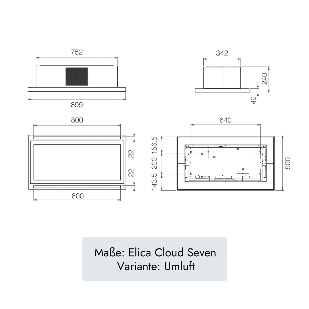 "Elica Cloud Seven" von Elica (Bild 10).  /  /