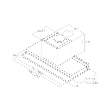 Elica Boxin Advanced Einbauhaube