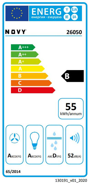 Lüfterbaustein Novy Crystal 