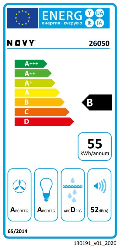 Lüfterbaustein Novy Crystal 