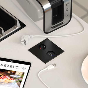 Duplex Q Steckdosenelement