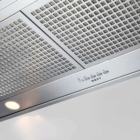 Lüfterbaustein Novy Essence Edelstahl