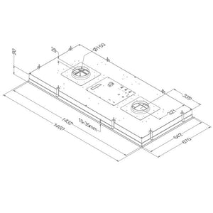 Deckenlüfter Novy Maxi Pureline 