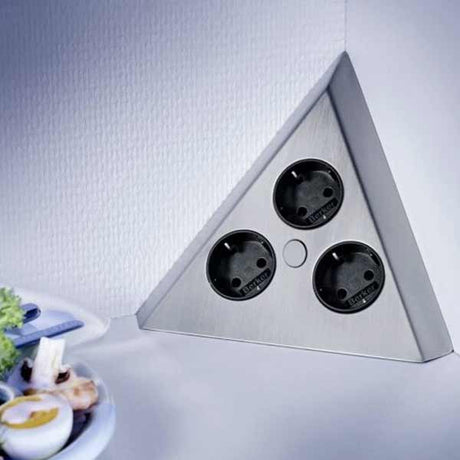 Thebo Togo Dreieck-Steckdose 3-fach