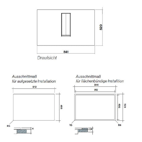 Falmec Quantum Pro Easy Kochfeldabzug