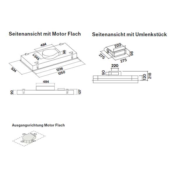 Skema Deckenlüfter von Falmec