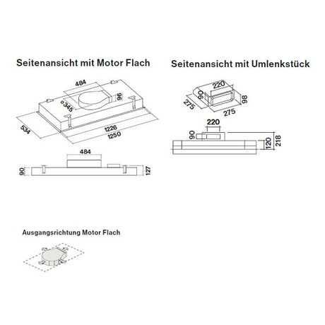 Skema Deckenlüfter von Falmec