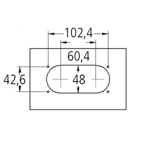 Thebo 2-fach Steckdose ST 3009 ST/2