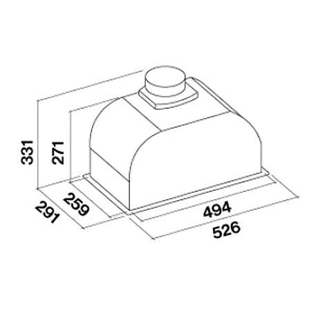 Falmec Lüfterbaustein Plus Green Tech
