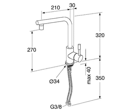 Villeroy & Boch Modern Steel Armatur
