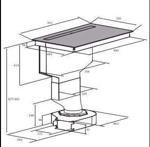 Abluftweiche Luftausgang rechts
