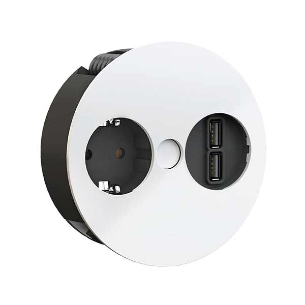 Bachmann Twist Einbausteckdose