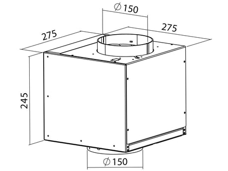 Falmec Würfelmotor 950 m3/h