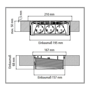 EVOline Flip Top Push in verschiedenen Farben
